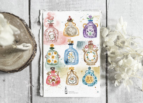 Floral Jars