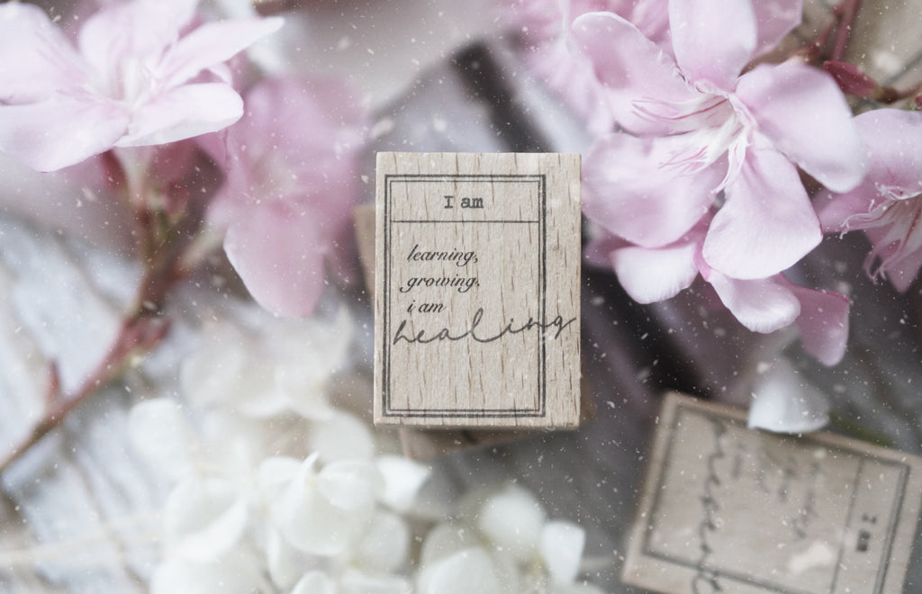 Black Milk Project Rubber Stamp - I Am Healing