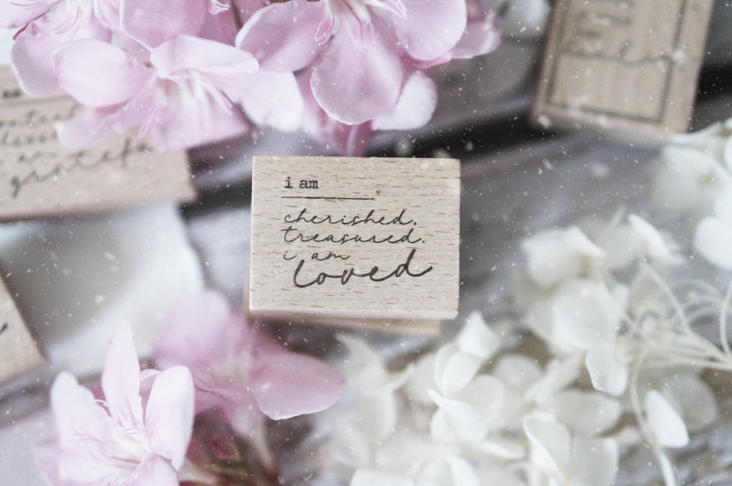 Black Milk Project Rubber Stamp - I Am Loved