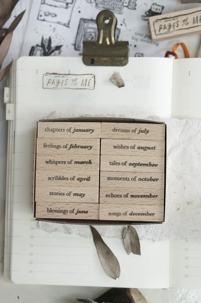Pages of Me - Months Set