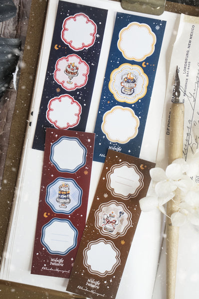 Notes in the Night (Kiss cut washi strips)