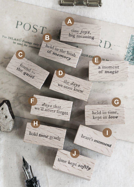 Pages of Me (Words - 3cm)