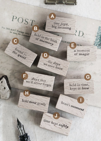 Pages of Me (Words - 3cm)