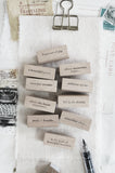 Pages of Me (Words - 4cm)