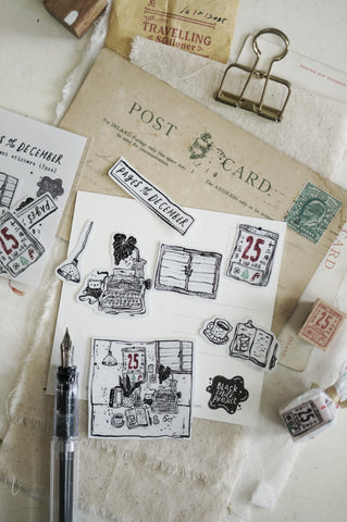 Pages of December - Sticker Set