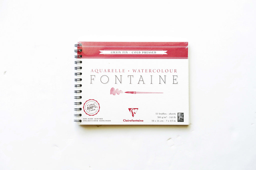 Clairefontaine Watercolor Pads – Black Milk Project